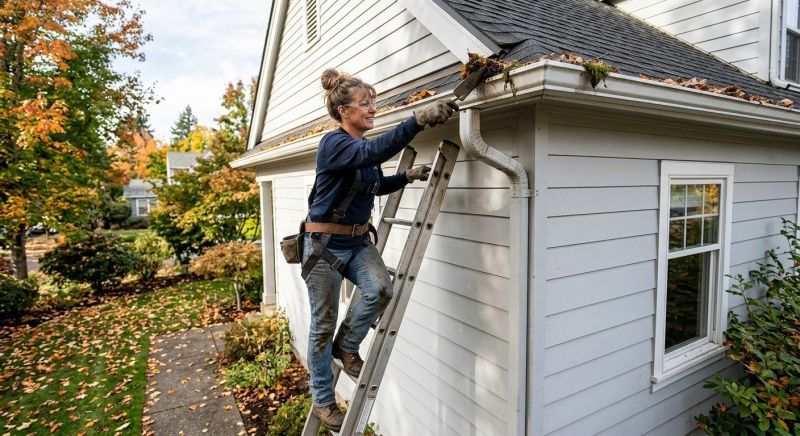 Eavestrough Clearing in Fredericksburg, VA